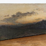 Oil on canvas, landscape, Gaston Bouy