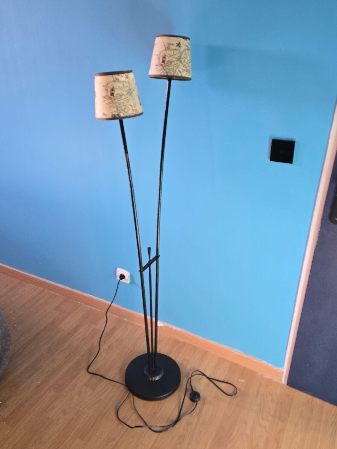 Two-light floor lamp 1950