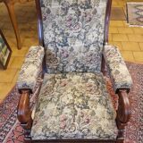 Voltaire mahogany with a rack.