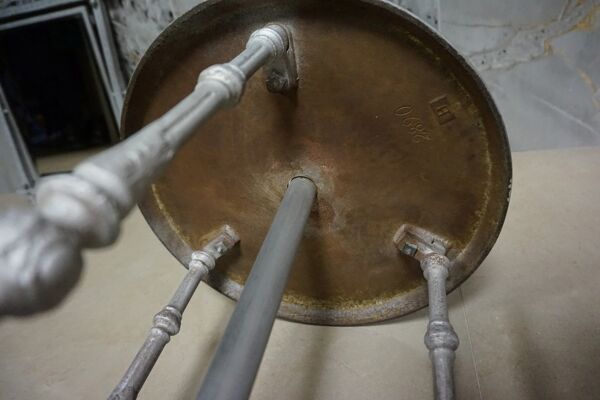 Support de rasage réglable en fonte vintage