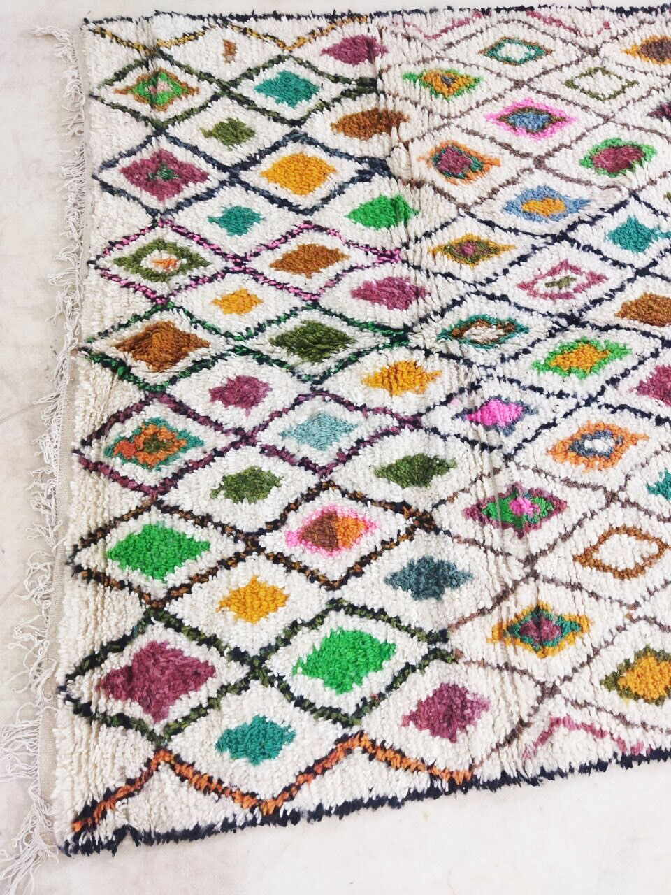 Moroccan carpet azilal 246x158cm