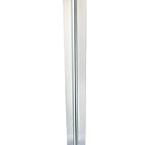 Halogen floor lamp glass and metal. 1980