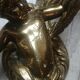 Paire d'appliques en bronze ,anges ,angelots,chérubins