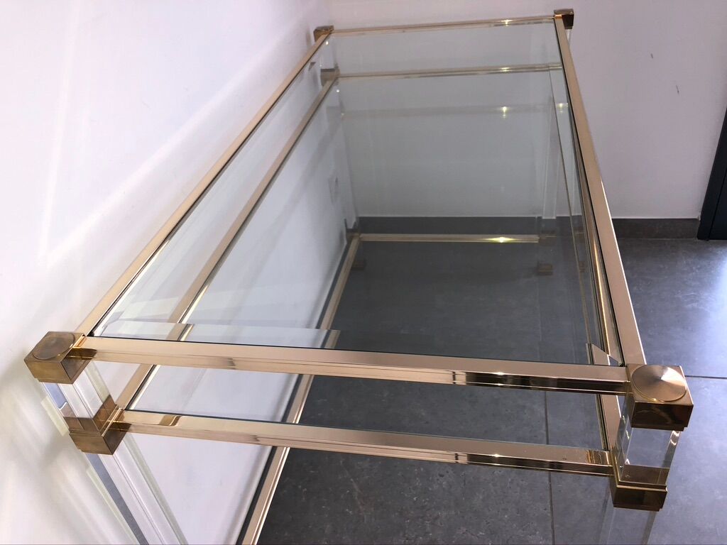 Glass office and altuglas Pierre Vandel