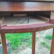 Chevet ancien style louis xvi plateau marbre