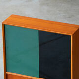 Scandinavian bookcase in teak 1960