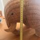 Panier éléphant en rotin