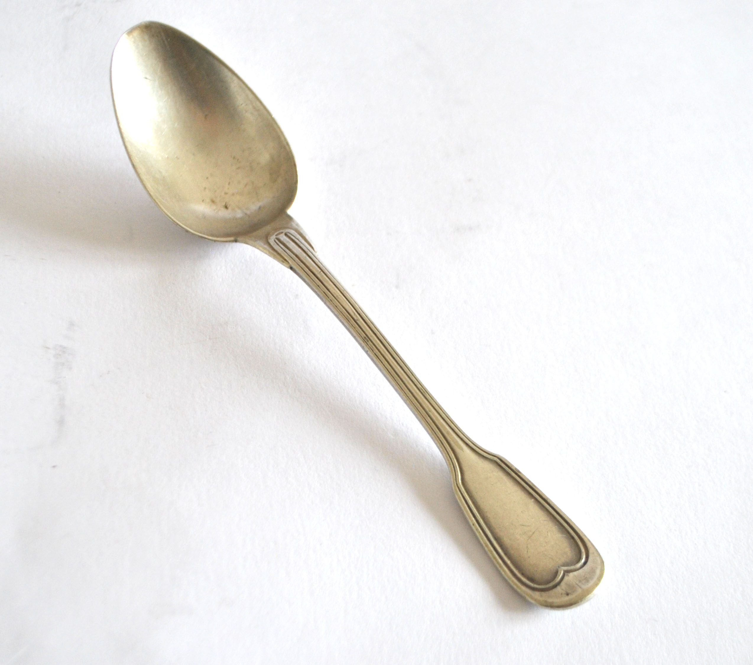 Christofle Chinon silver-plated coffee spoon 13.8 cm