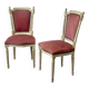 Paire de fauteuils de style louis XVI