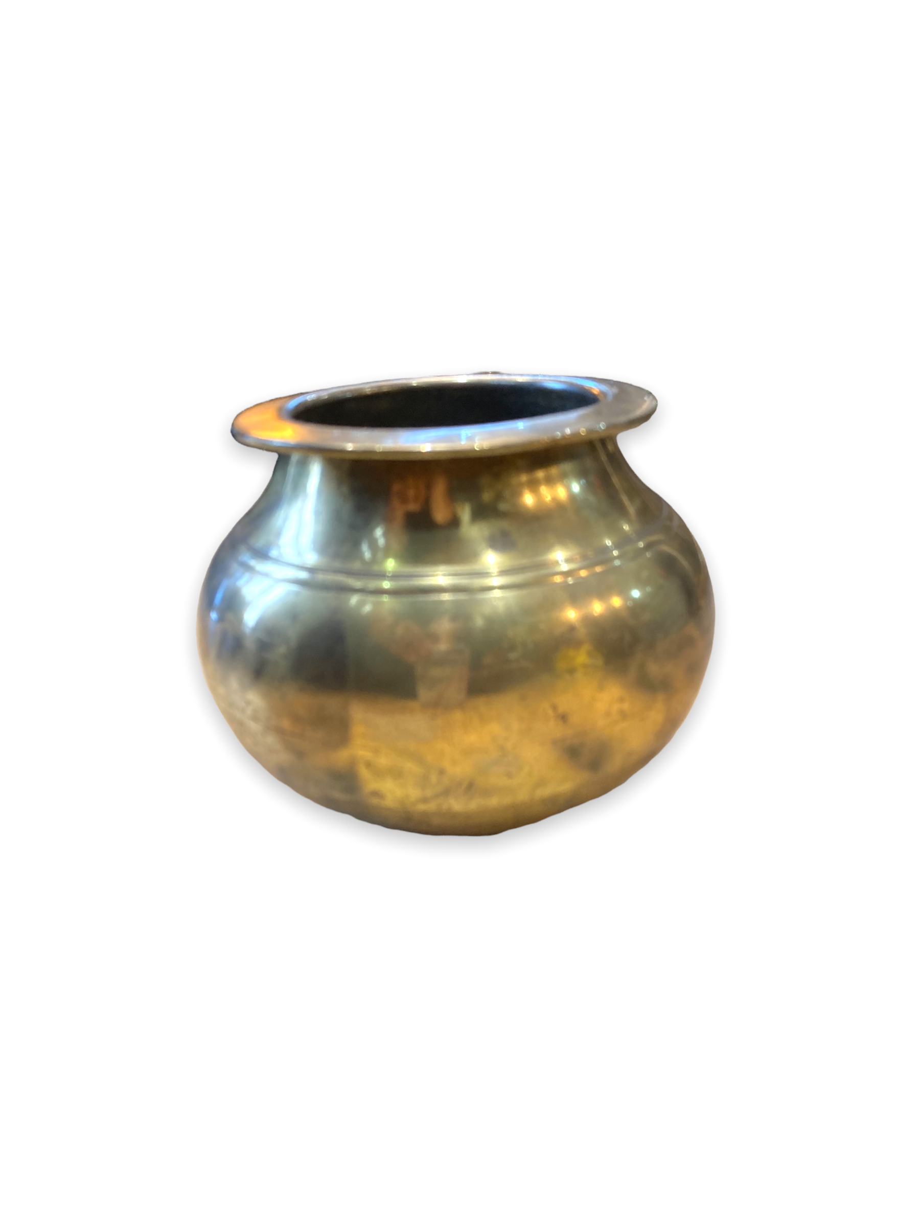 Indian bronze pot