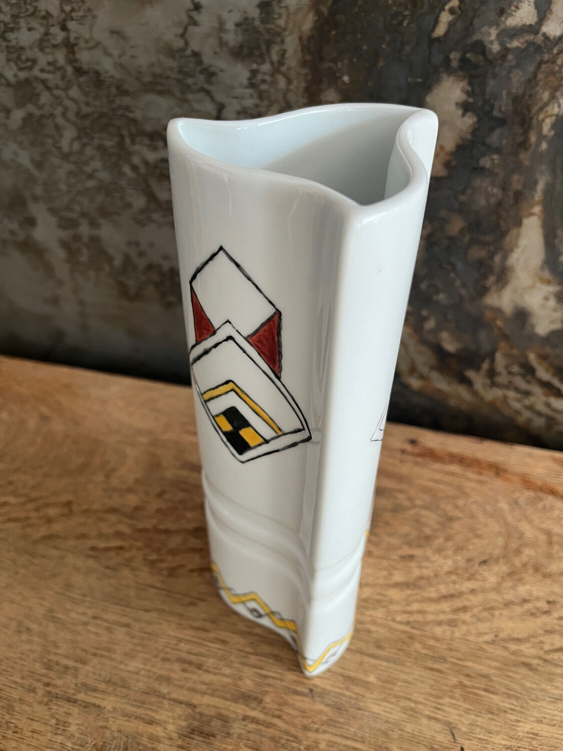 Vase art déco porcelaine