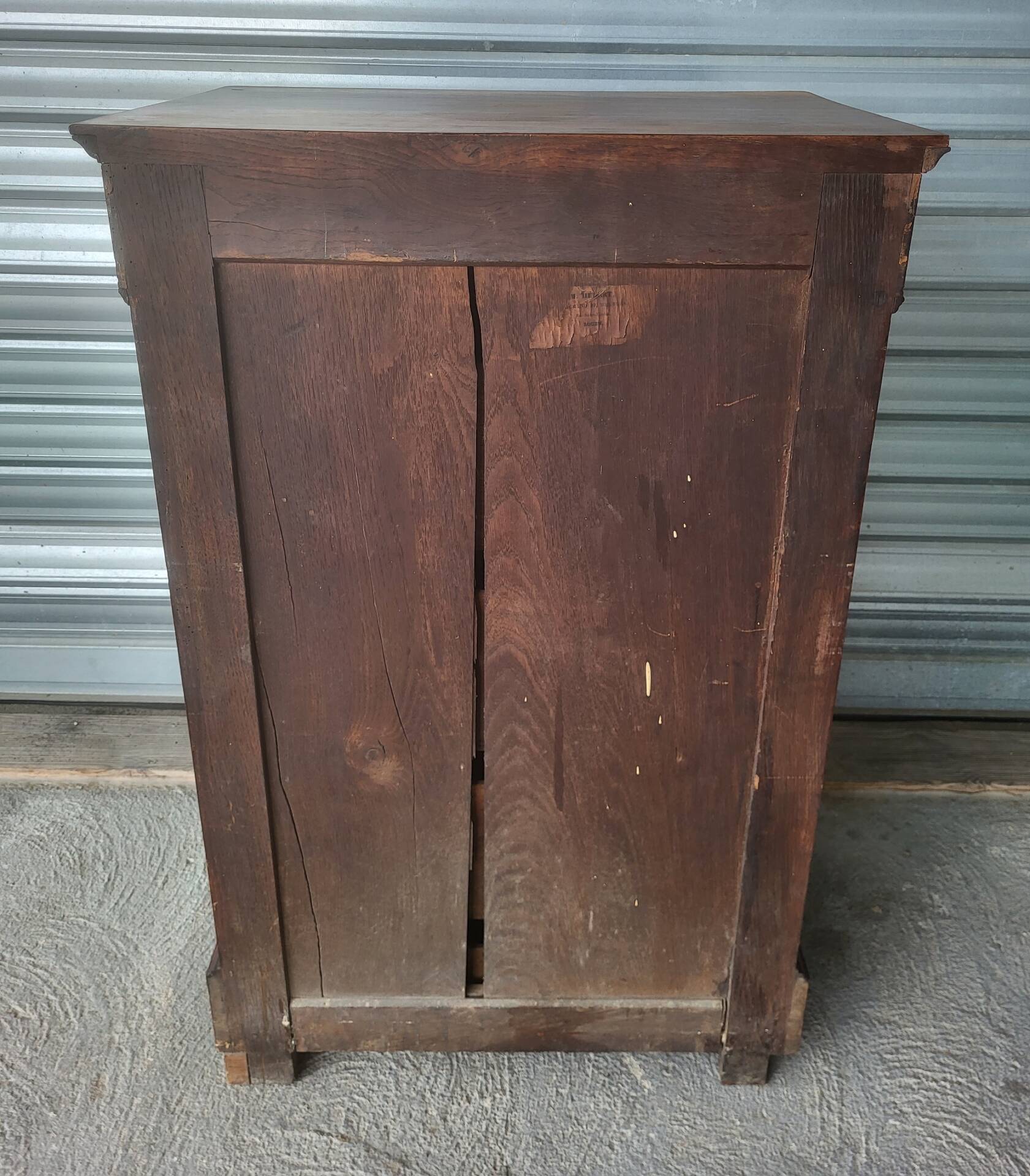 High chest of drawers Louis Philippe mid-19th century