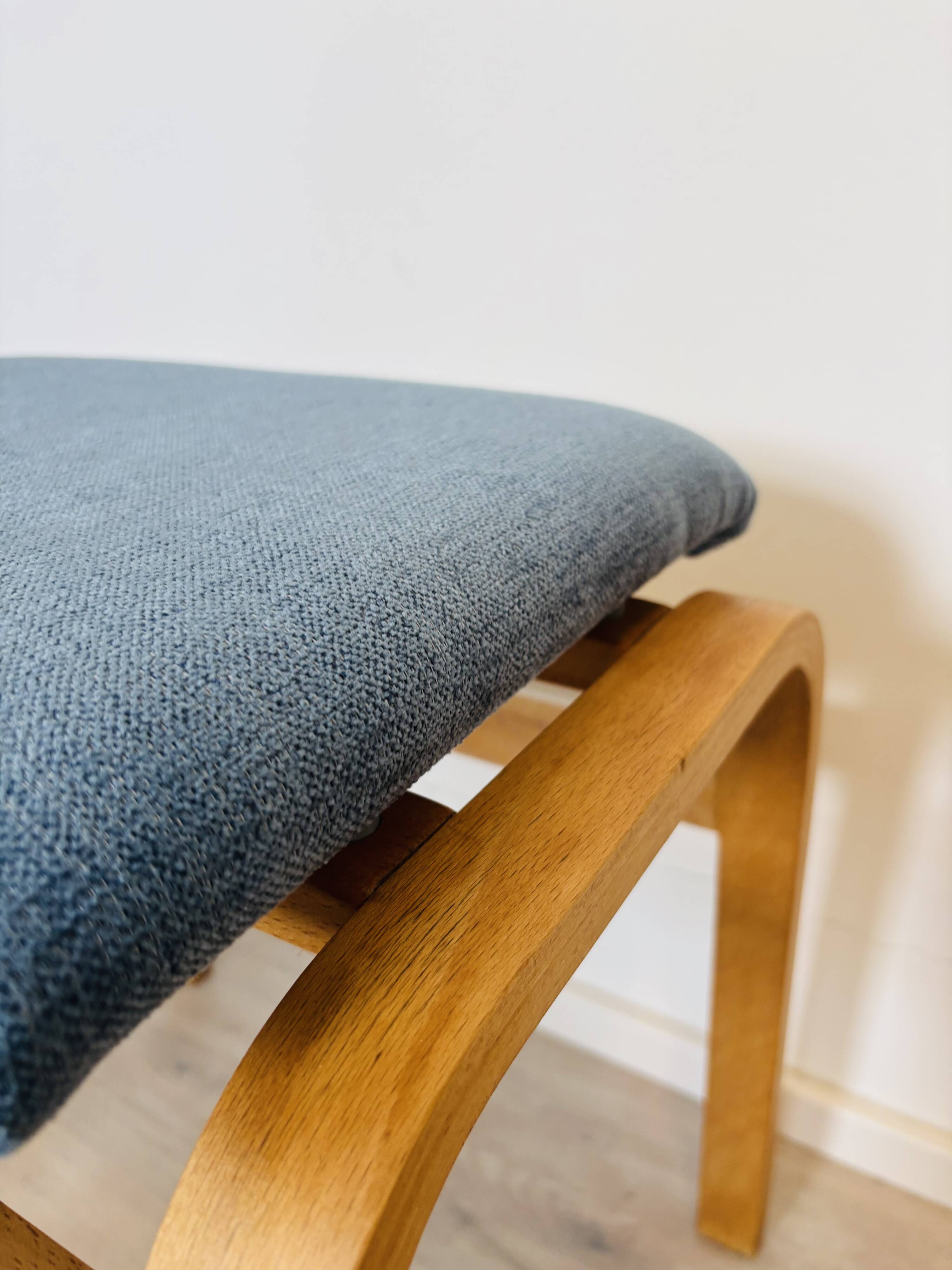 Mid-Century Ottoman by Ludvik Volak for Ton, Czechoslovakia 1970’s