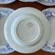 Lot de 6 assiettes creuse Creil & Montereau Bouquets • Faïence ancienn