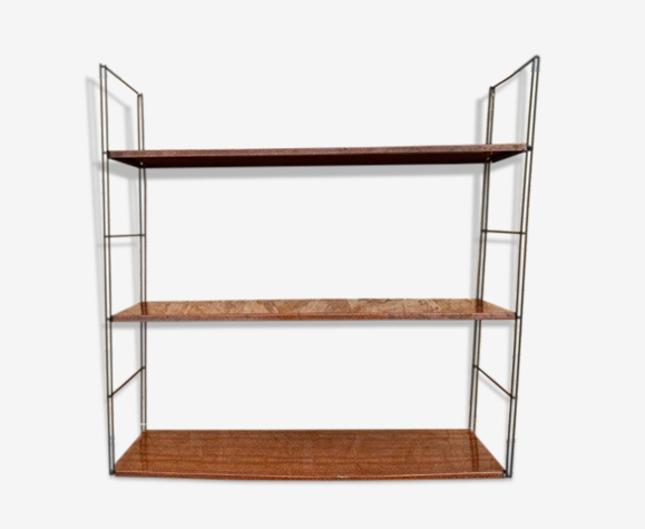 Metal wall shelf