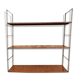 Metal wall shelf