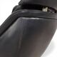 Black leather chaise longue esa 802 by Werner Langenfeld, 1970