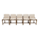 Set of Five Vittorio Rossi Dining Chairs for Lorenzon Italia , 1960s