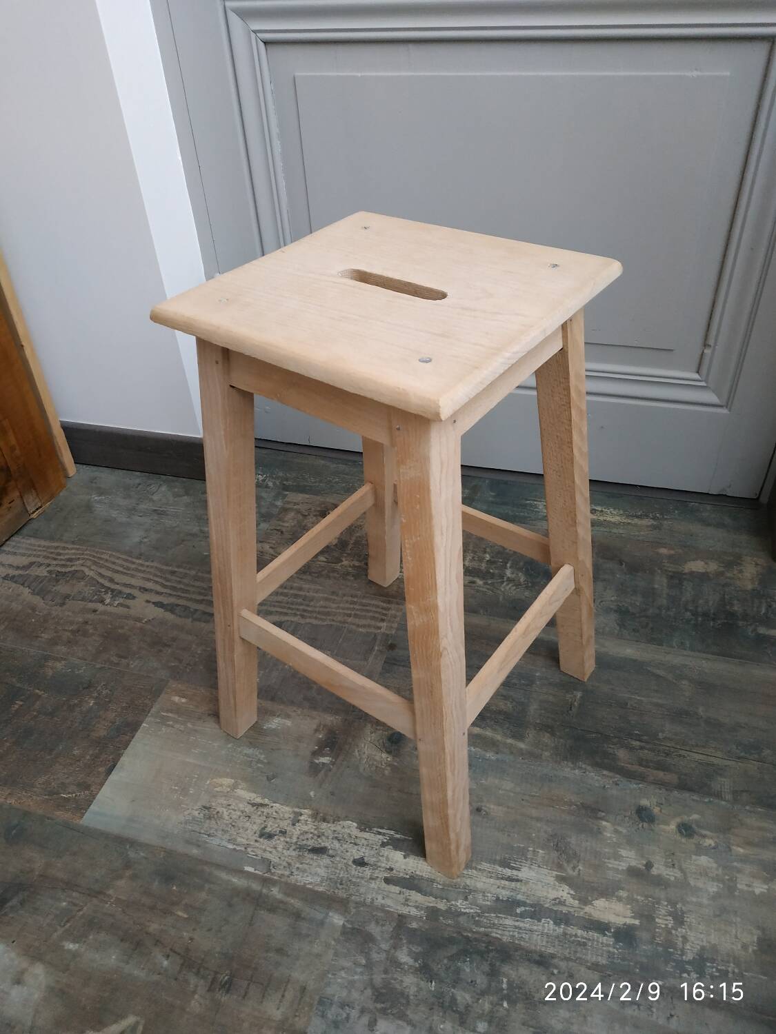 Wooden stool