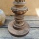 Wooden column, statuary door, antique