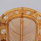 2 bamboo armchairs "wicker chairs"