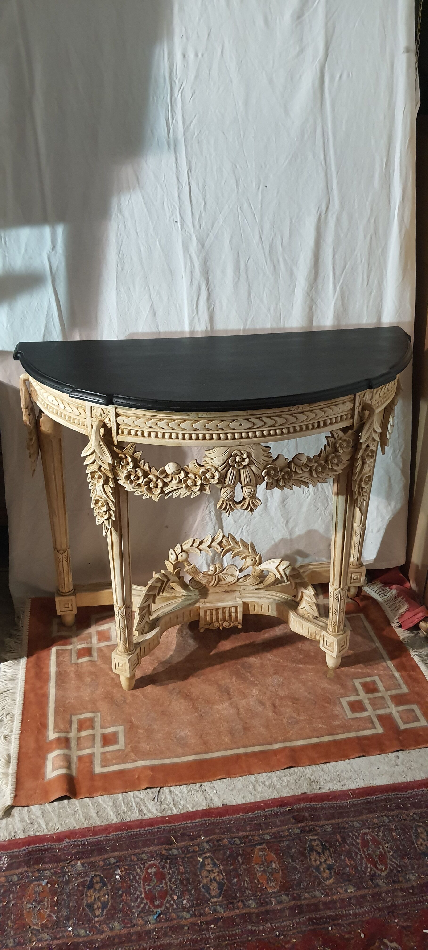 Painted console