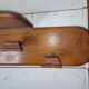 Wooden coat rack, 7 hooks
