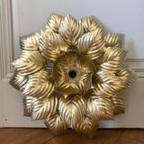 Masca golden flower applique