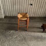 Vintage wicker stool TBE