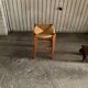 Vintage wicker stool TBE