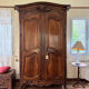 18th-century Provençal walnut wardrobe