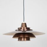 Danish vintage pendant lamp Superlight by David Mogensen, 1980s