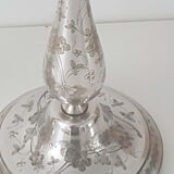 Pair of old candlesticks silver metal Christopfle