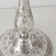 Pair of old candlesticks silver metal Christopfle
