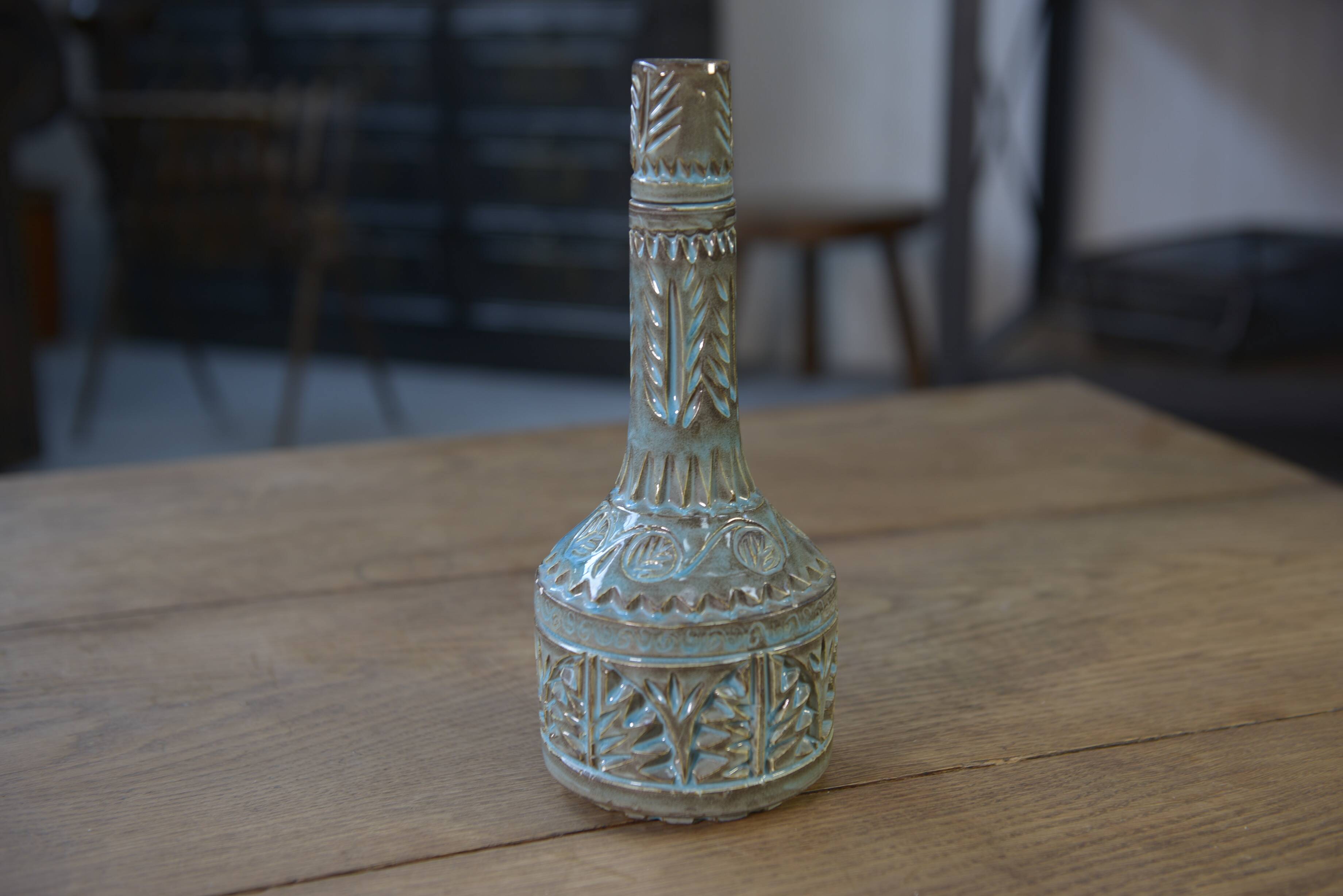 Ceramic pitcher by Huguette Besson 1950