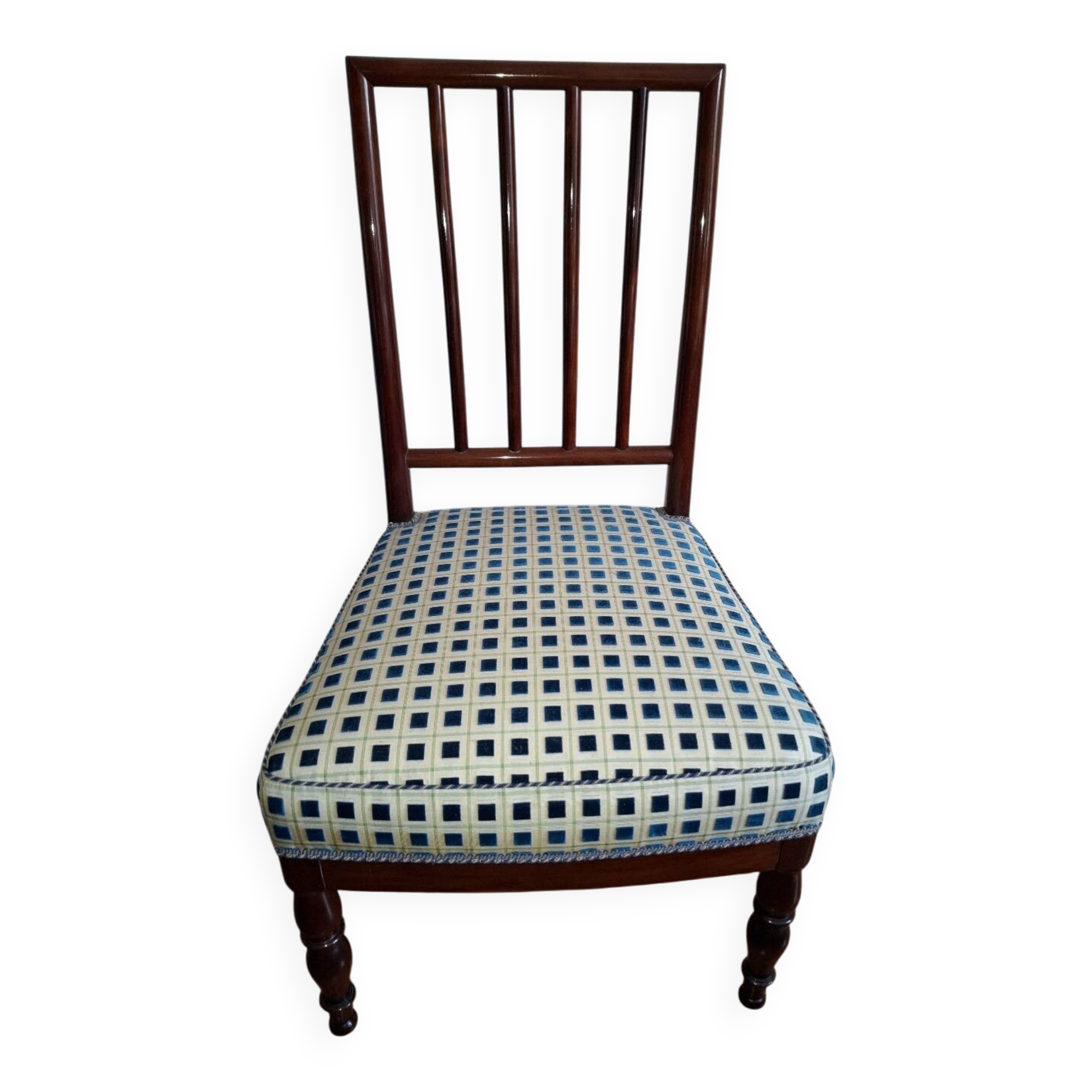 Mahogany armchair