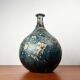 Brutalist mid-century studio pottery vase by Gerhard Liebenthron, 1975.