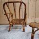 Rattan armchair