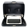 Olympia typewriter with suitcase