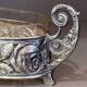 Antique Silver Cup Rose Silver & Crystal Jardiniere Decorative Bowl Cup