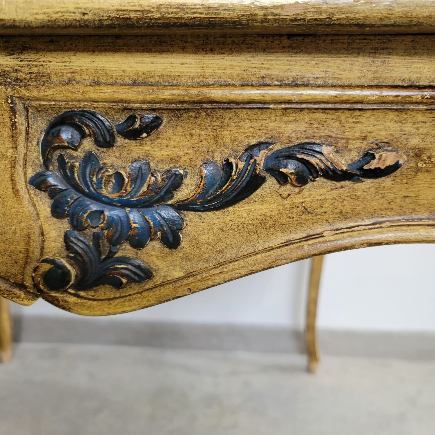 Antique gaming table in Louis XV style