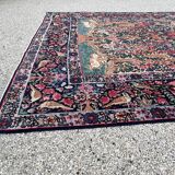Ancient Persian carpet, Kirman Laver, circa 1880