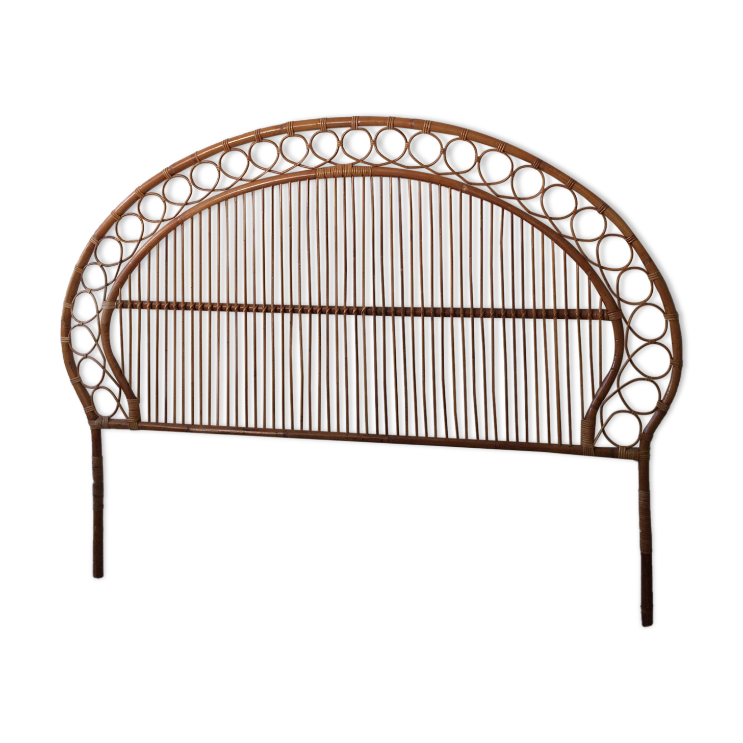 Rattan headboard