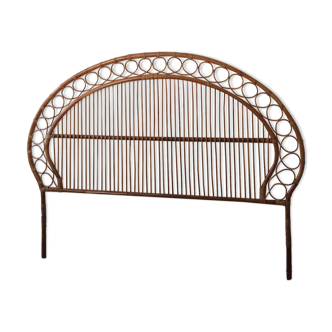 Rattan headboard