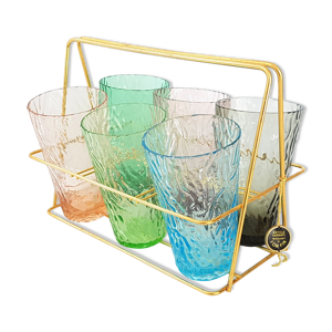 Plateau & verres 1950
