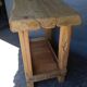 Workbench 90cm old solid wood