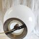 Bauhaus style ceiling light in blown glass - mid 20th century