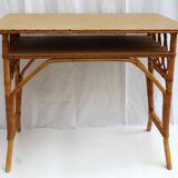 Rattan desk and Chair