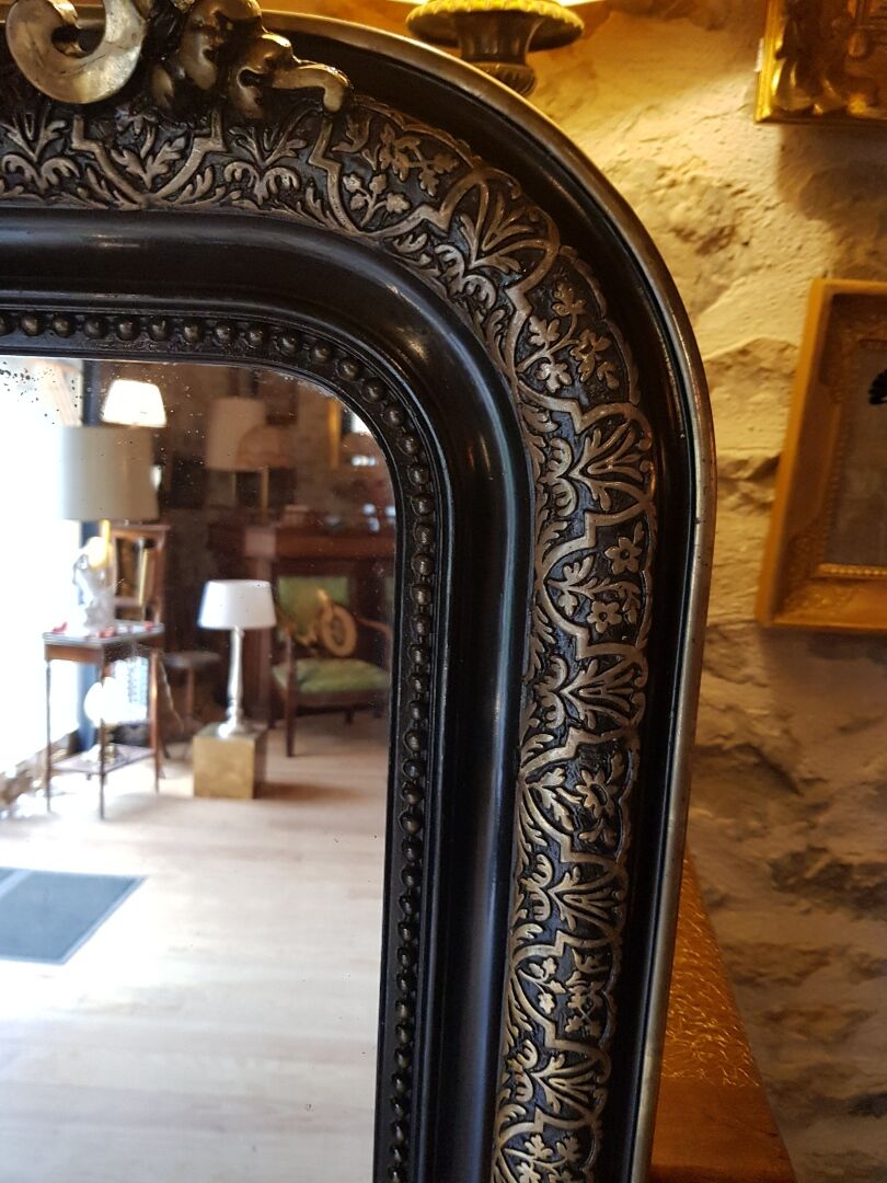 Mirror Napoleon III era restored 160x100cm