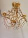 Chandelier cage with 4 lights